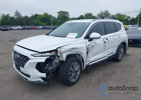 2020 Hyundai Santa Fe Sel from USA, damaged, VIN 5NMS3CADXLH195080